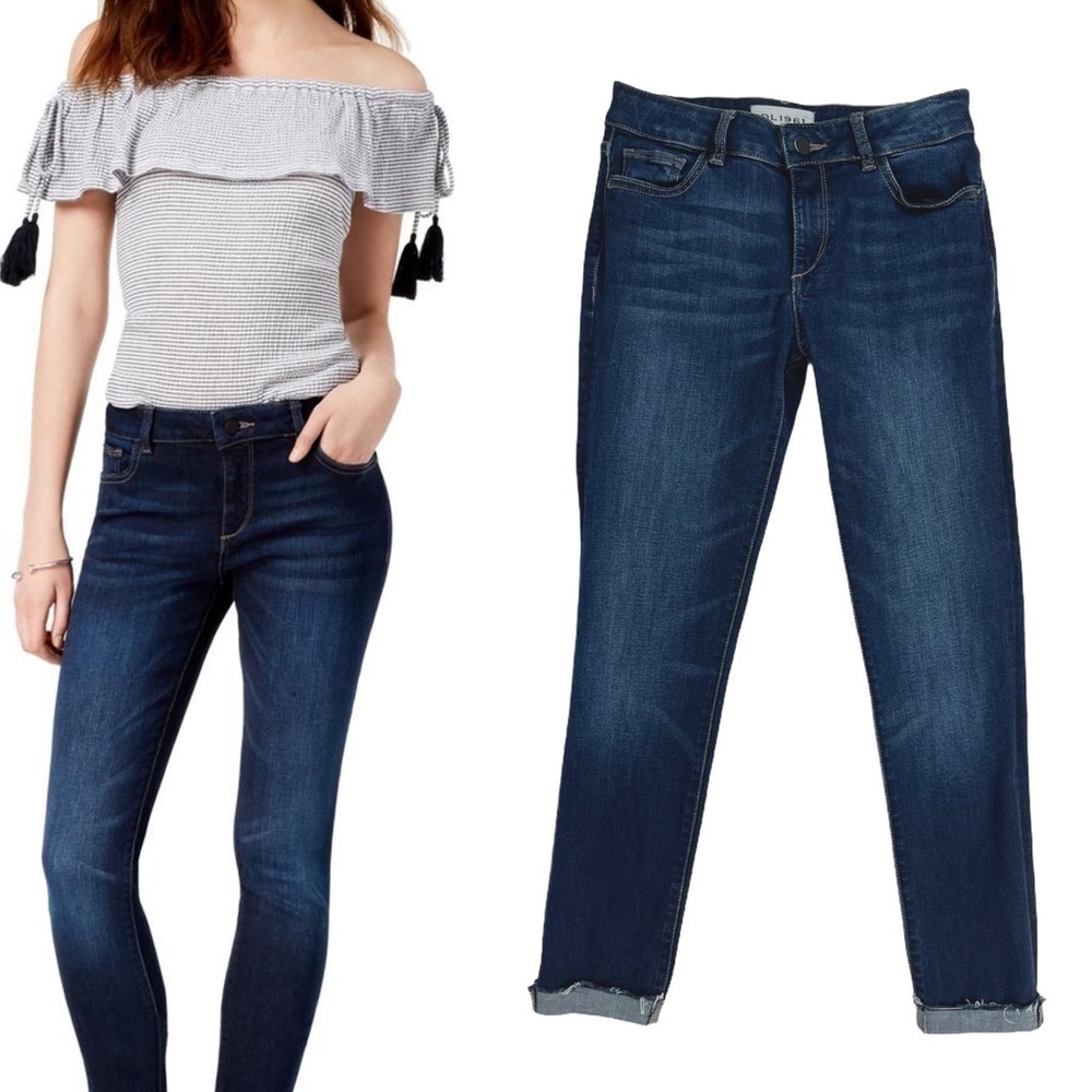 DL1961 Florence Instasculpt Skinny Cuffed …